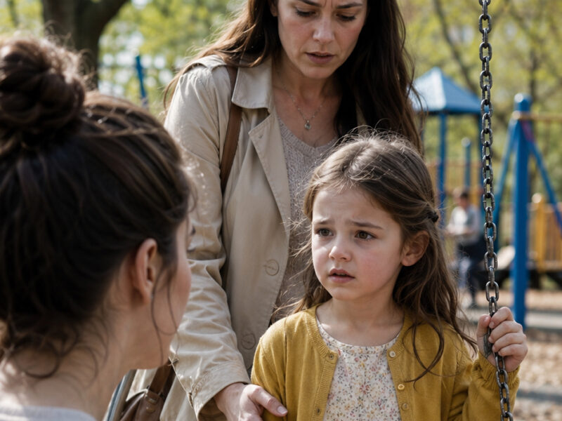 Ich Trauerte Acht Jahre Lang Um Meine Tochter… Bis Ein Kleines Mädchen Im Park Mich Anstarrte Und Flüsterte: „Mama… bist du das?“