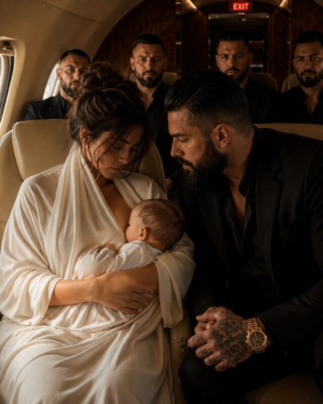 Ich fütterte das hungrige Baby eines mächtigen Mafia-Bosses an Bord eines Privatjets ... und wenige Augenblicke später sagte er mir, dass ich niemals nach Hause zurückkehren könnte