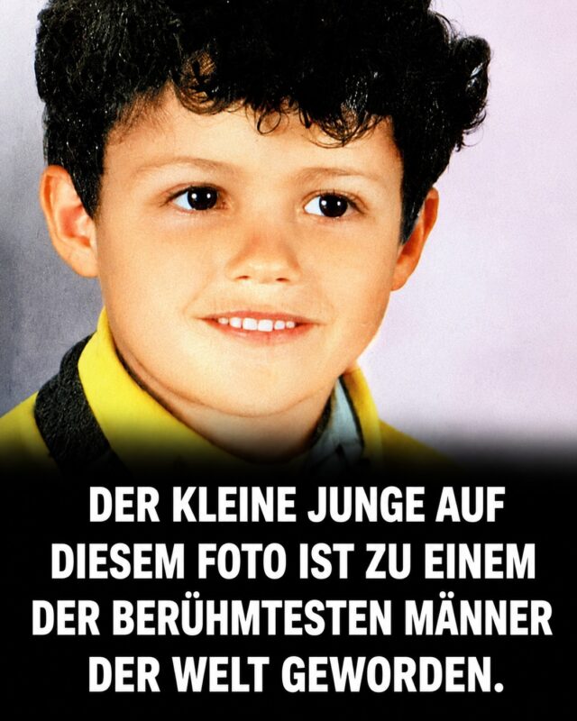 Dieser kleine Junge wurde zu einer der bekanntesten Persönlichkeiten der Welt... Doch nur sehr wenige Menschen erkennen ihn auf diesem Kinderfoto...
