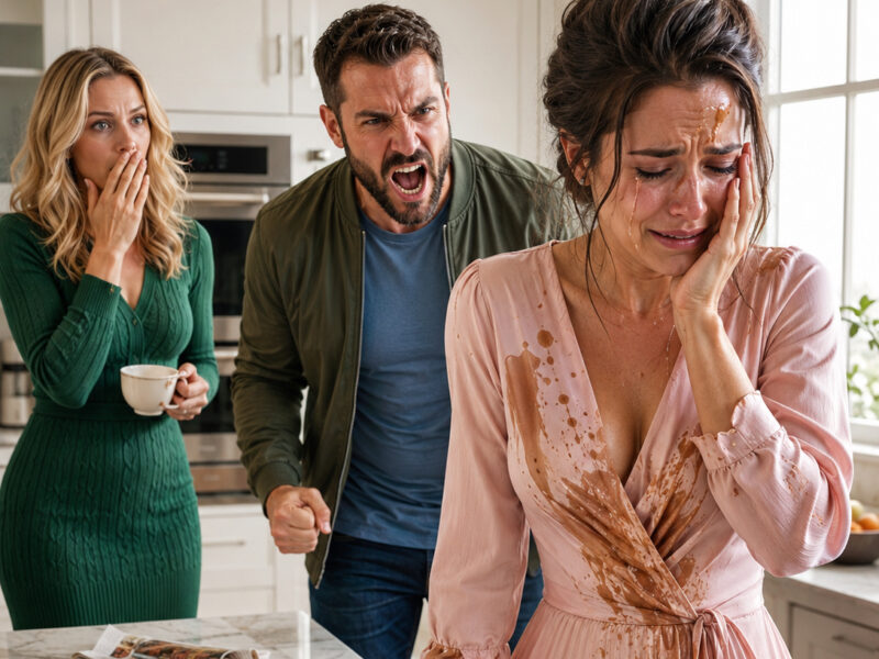 Beim Frühstück schleuderte mein Mann mir eine Tasse kochend heißen Kaffee ins Gesicht, weil ich mich geweigert hatte, seiner Schwester meine Bankkarte zu geben