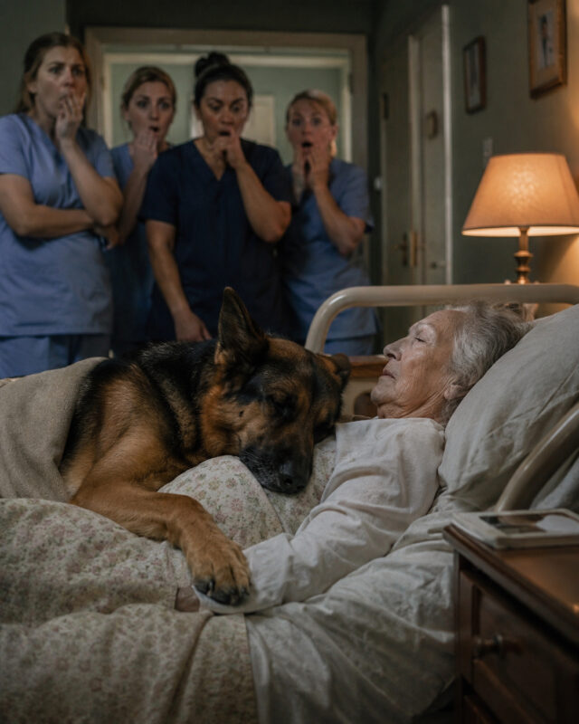 Sieben Jahre lang kam jede Nacht ein Deutscher Schäferhund in ein Seniorenheim… bis das Geheimnis von Zimmer 12 gelüftet wurde und alle, die davon erfuhren, zutiefst erschütterte...