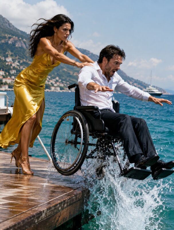 „Ich bin es leid, eine Luxus-Krankenschwester zu sein …“ Diese Worte hallten noch immer in der warmen Brise der Riviera nach, als ihre Hände meinen Rollstuhl mit aller Gewalt ins Leere stießen
