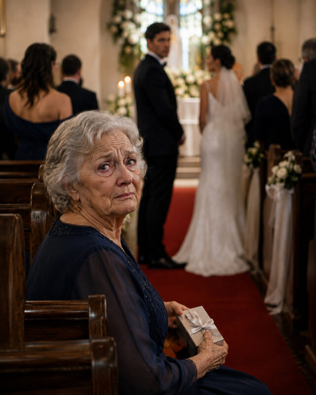„Die verlobte meines stiefsons sagte zu mir: ‚nur echte mütter dürfen in der ersten reihe sitzen.‘ also sah ich mir die hochzeit von ganz hinten an … bis mein sohn sich umdrehte“