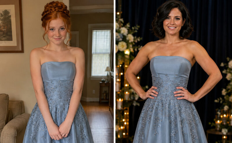Meine Stiefmutter ließ heimlich mein Abschlussballkleid kopieren und tauchte dann in exakt demselben Kleid auf – nur um mich zu demütigen... Doch was mein Tanzpartner danach tat, versetzte fast 200 Menschen völlig in Schock