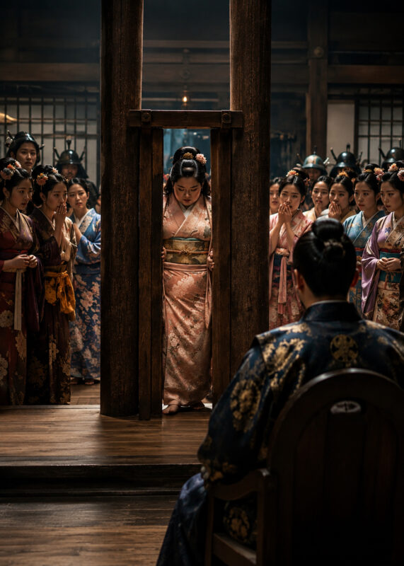 5 Jahre lang ließ der Erbe eines mächtigen Samurai-Clans jede junge Frau durch eine geheimnisvolle, extrem schmale Tür gehen … Doch als die Frau, über die sich alle lustig machten, vor der Tür stand, ahnte niemand, was als Nächstes geschehen würde …