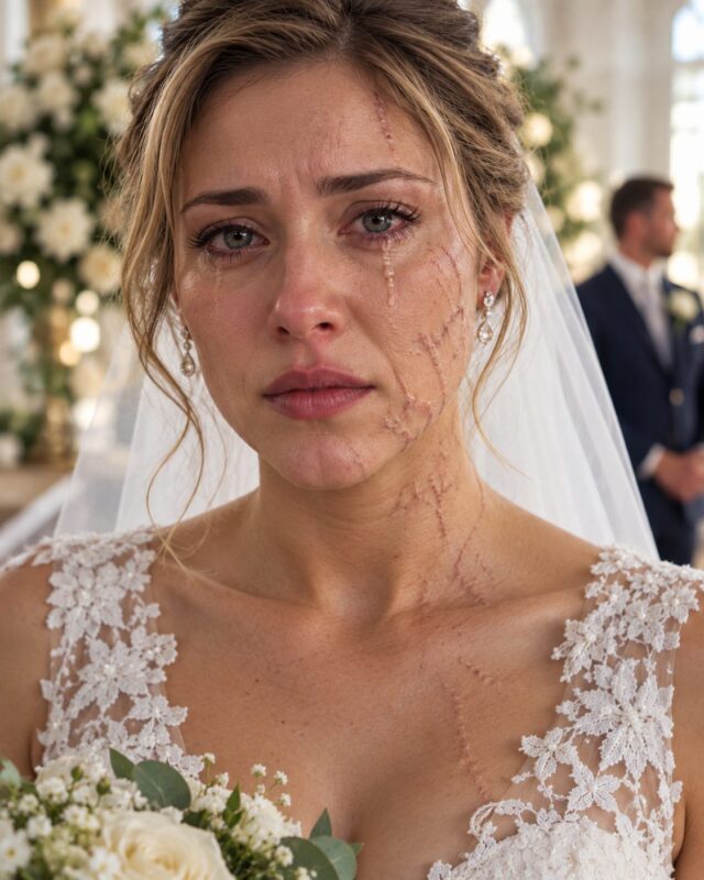 Bei meiner Hochzeit betrachtete meine Tante vor dem ganzen Saal die Narben in meinem Gesicht und sagte laut: „Daniel muss blind sein, wenn er so etwas heiratet …“