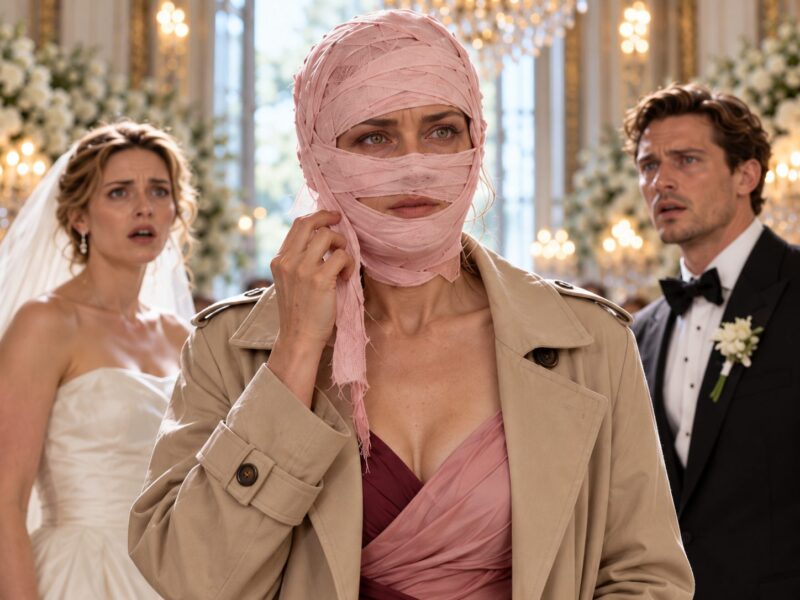 Sie erschien auf dieser Hochzeit, voller Narben, nachdem sie für tot erklärt worden war; als sie ihre Verbände abnahm, erstarrte der ganze Saal vor Entsetzen über das Gesicht, das sich darunter verbarg …
