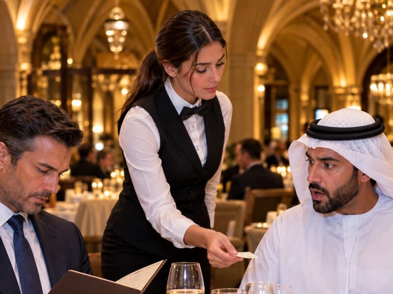 Eine Kellnerin überreichte einem reichen Gast eine versteckte Nachricht... Doch als er ein altes Foto entdeckte, wurde er vor den Augen des gesamten Restaurants kreidebleich ...