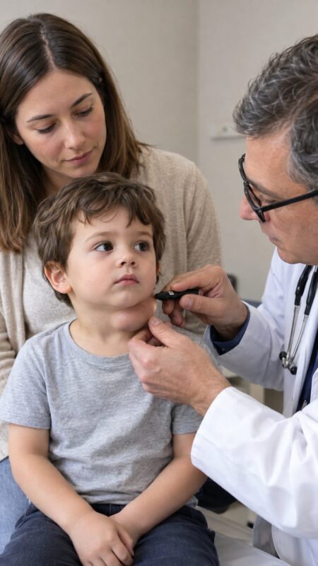 Mein Kind hatte seit mehreren Tagen Halsschmerzen. Wir gaben ihm warmen Tee – bis wir eines Morgens im Krankenhaus etwas entdeckten, das uns in Angst und Verzweiflung stürzte ...