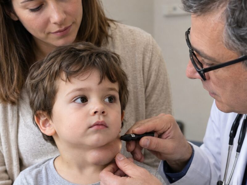 Mein Kind hatte seit mehreren Tagen Halsschmerzen. Wir gaben ihm warmen Tee – bis wir eines Morgens im Krankenhaus etwas entdeckten, das uns in Angst und Verzweiflung stürzte ...