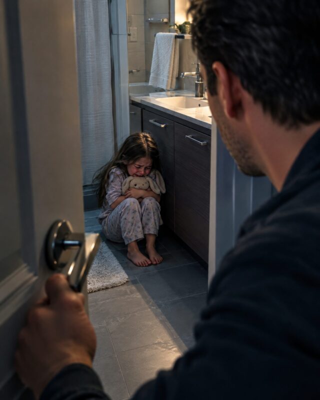 Ich hatte gerade mein Hotelzimmer bezogen, als ich ein kleines Mädchen im Badezimmer weinen hörte… Doch als ich die Tür öffnete, entdeckte ich etwas, das mir das Blut in den Adern gefrieren ließ...