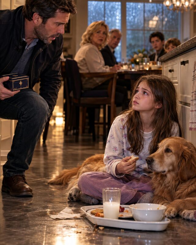 Ich kam früher als erwartet nach Hause und fand meine 10-jährige Tochter auf dem Küchenboden beim Abendessen, direkt neben unserem Hund … Doch was meine Mutter vor mir verheimlichte, war noch viel schlimmer