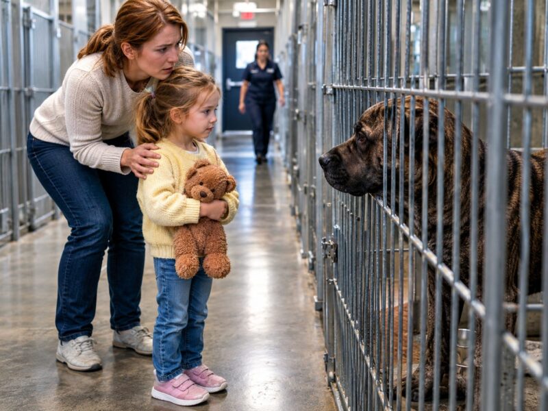 A dog everyone had given up on begins to hope again… but when a little girl slips her toy into his kennel, the entire shelter is left in shock!