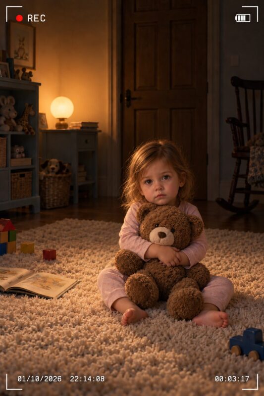Mein Mann wusste nicht, dass sich im Kinderzimmer eine Kamera befand: Ich war fassungslos, als ich sah, was er während meiner Abwesenheit mit unserer zweijährigen Tochter machte