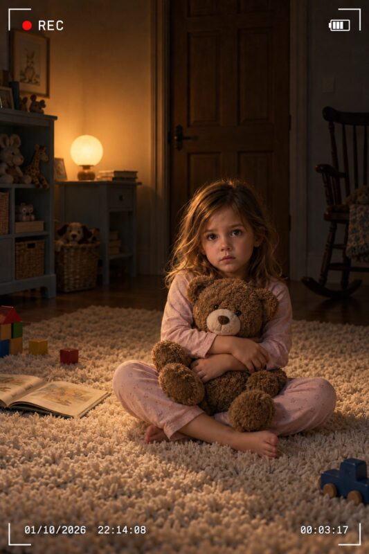 Mein Mann wusste nicht, dass sich im Kinderzimmer eine Kamera befand: Ich war fassungslos, als ich sah, was er während meiner Abwesenheit mit unserer zweijährigen Tochter machte