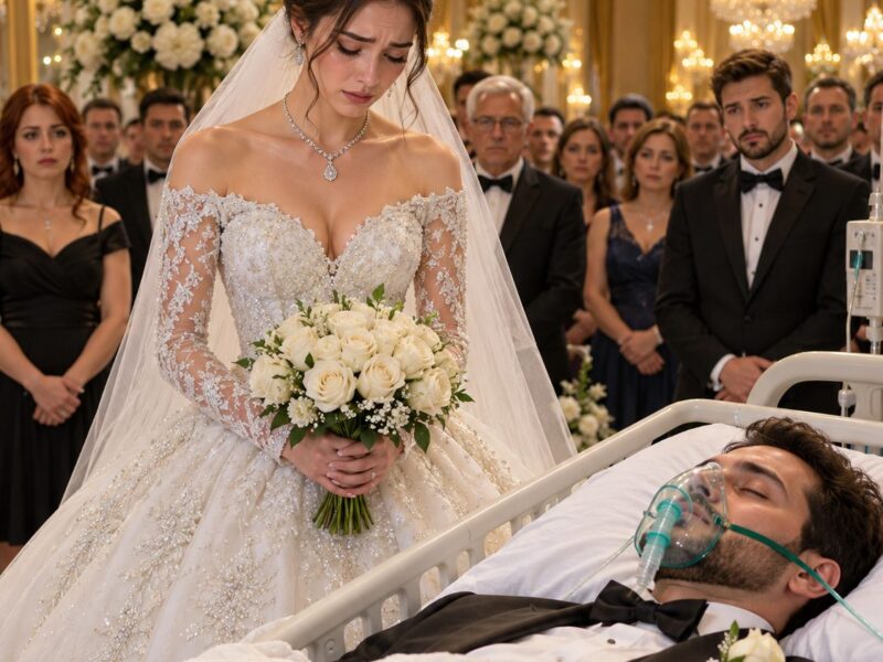 Ihr Verlobter bricht mitten während der Hochzeit zusammen, doch Elise besteht darauf, dass die Zeremonie fortgesetzt wird … Nach dem Applaus flüstert sie ihm diese herzzerreißenden Worte zu: „Jetzt … komm zu mir zurück“