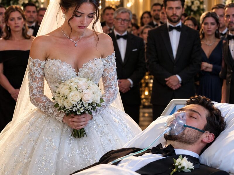 Ihr Verlobter bricht mitten während der Hochzeit zusammen, doch Elise besteht darauf, dass die Zeremonie fortgesetzt wird … Nach dem Applaus flüstert sie ihm diese herzzerreißenden Worte zu: „Jetzt … komm zu mir zurück“