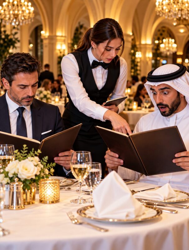 Eine Kellnerin überreichte einem reichen Gast eine versteckte Nachricht... Doch als er ein altes Foto entdeckte, wurde er vor den Augen des gesamten Restaurants kreidebleich ...