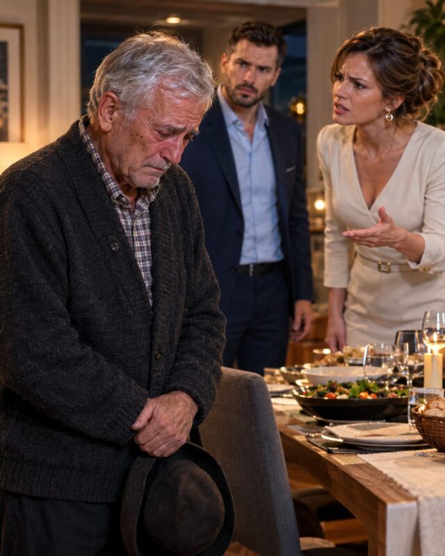 „Geh zurück in dein Zimmer!“, fährt die Schwiegertochter den hungrigen Vater ihres Mannes vor seinem Enkel an … Doch ihr Mann hat alles mitgehört, und seine Reaktion verändert die ganze Familie für immer …